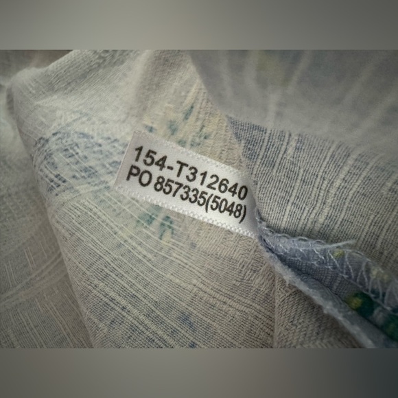 Tommy Bahama Silk Hawaiian Pineapple Shirt Short Sleeve Button Up Blue Large - Picture 6 of 10